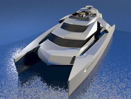 Motor-yacht catamarano - SASA 52' - Pedigree Cats - da crociera / con fly / su misura