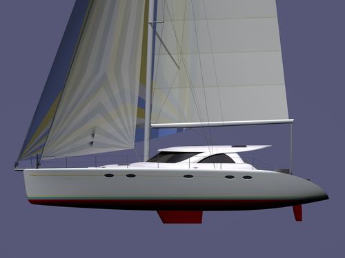 Catamarano - Lidgard 63' - Pedigree Cats - da crociera / con cockpit chiuso