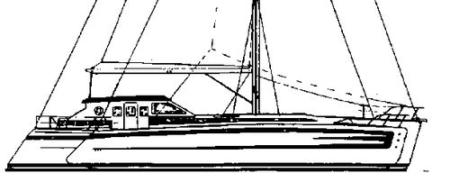 Trimarano - TRI-STAR 104' - Pedigree Cats - da crociera