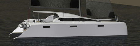 Catamarano - Grainger 45 - Pedigree Cats - da crociera / con 3 cabine / con cockpit chiuso