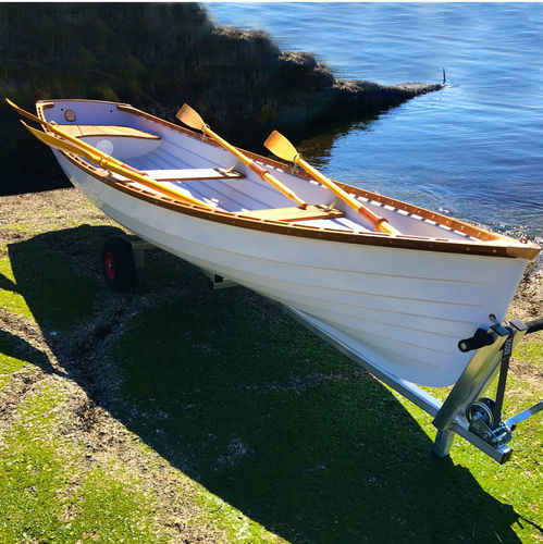 Barca da canottaggio da turismo - Spirit® Tyee 14 - Whitehall Rowing & Sail - tradizionale / doppio di coppia