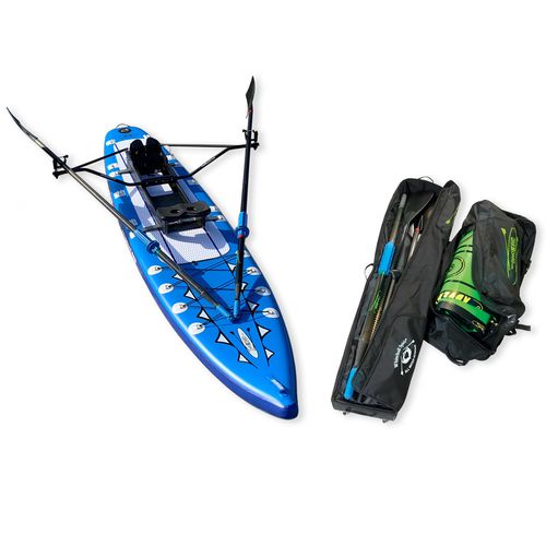 SUP gonfiabile - Adventure Row 13&rsquo;4&rdquo; - Whitehall Rowing & Sail - allround / per escursioni / per fitness