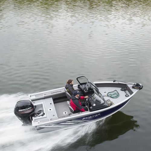 Bay boat fuoribordo - Pro Mag 162 - Smoker Craft - con dual console / da pesca sportiva / in alluminio