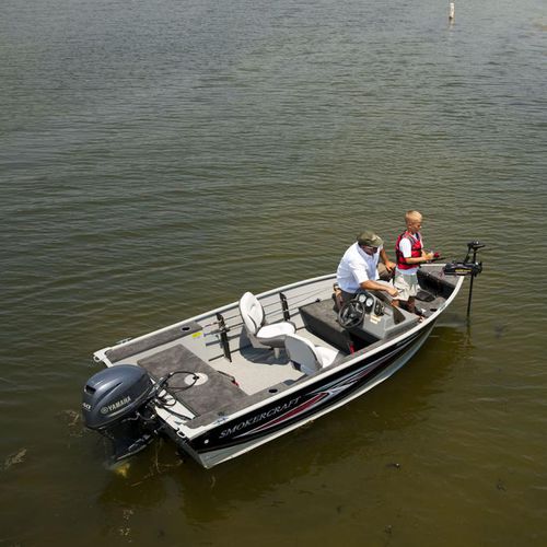 Bay boat fuoribordo - Resorter 151 - Smoker Craft - con console laterale / da pesca sportiva / max. 4 persone