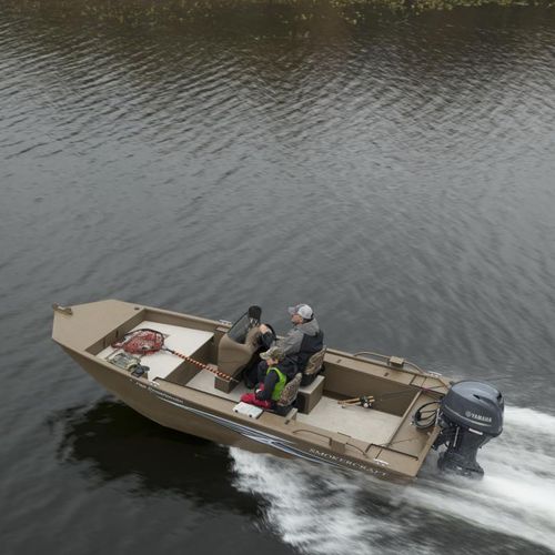 Bay boat fuoribordo - Sportsman 1660 Pro - Smoker Craft - con console centrale / da pesca sportiva / max. 6 persone