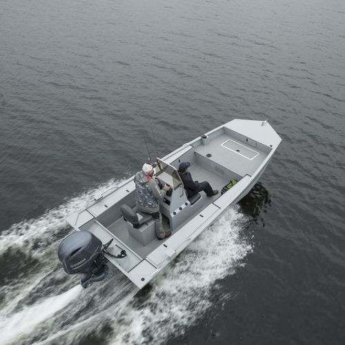 Bay boat fuoribordo - Sportsman 1872 Pro - Smoker Craft - con console laterale / da pesca sportiva / max. 6 persone