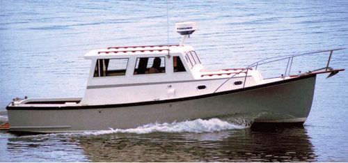 Cabin-cruiser entrobordo - 28 EXTENDED TOP - Ellis Boat - hard-top / lobster