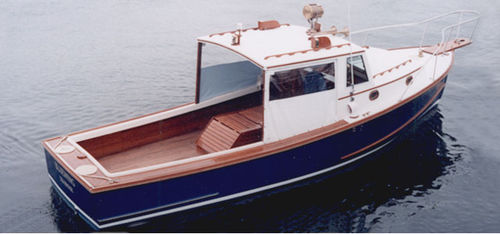 Cabin-cruiser entrobordo - 28 LOBSTER - Ellis Boat - hard-top / lobster