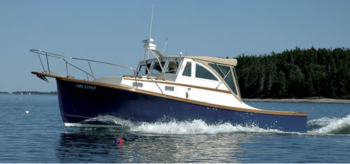 Cabin-cruiser entrobordo - 28 - Ellis Boat - hard-top / lobster
