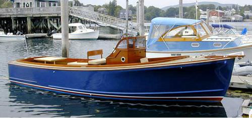 Cabin-cruiser entrobordo - 28 PICNIC LAUNCH - Ellis Boat - open / tradizionale