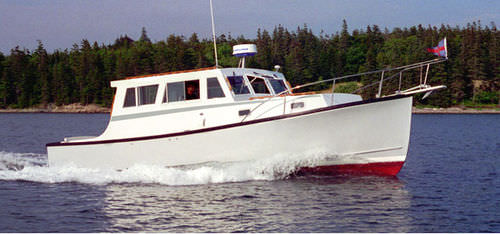 Cabinato entrobordo - 32 EXTENDED TOP - Ellis Boat - diesel / lobster