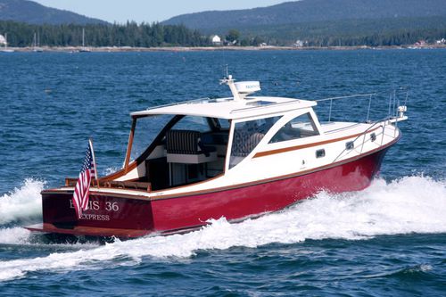 Cabinato entrobordo - 36 - Ellis Boat - diesel / con 4 cuccette / downeast