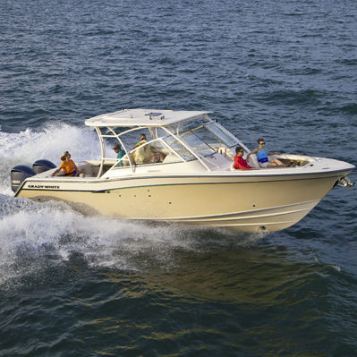 Cabinato fuoribordo - Freedom 335 - Grady-White - bimotore / open / bow-rider