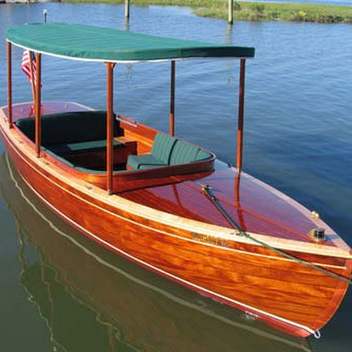 Lancia entrobordo - Phantom - Budsin Electric Boats - elettrica / da turismo / per base turistica sportiva