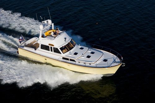 Motor-yacht da crociera - MAD MAX/DOUG ZURN - Lyman Morse - con fly / soft-top / con 2 cabine