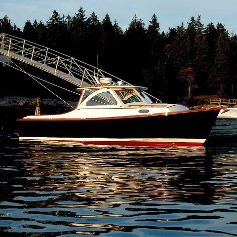 Cabinato entrobordo - TOMAHAWK - Lyman Morse - hard-top / su misura