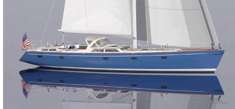 Sailing-yacht da regata e crociera - 65 OFFSHORE - Lyman Morse - con poppa aperta / con bompresso
