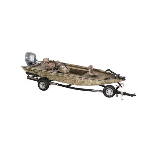 Jon boat fuoribordo - MV1860 AW SC - Alumacraft - con console laterale / da pesca sportiva / in alluminio
