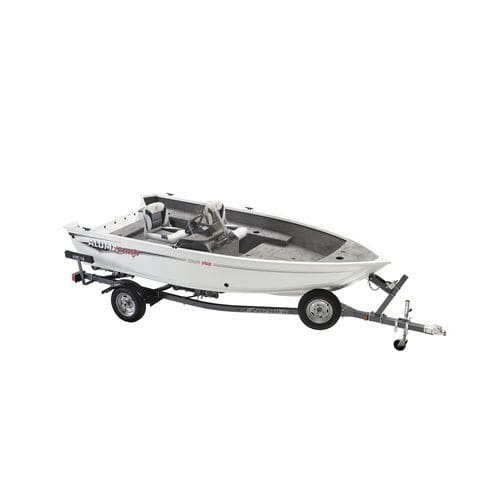 Bay boat fuoribordo - ESCAPE 145 CS - Alumacraft - con console laterale / da pesca sportiva / in alluminio