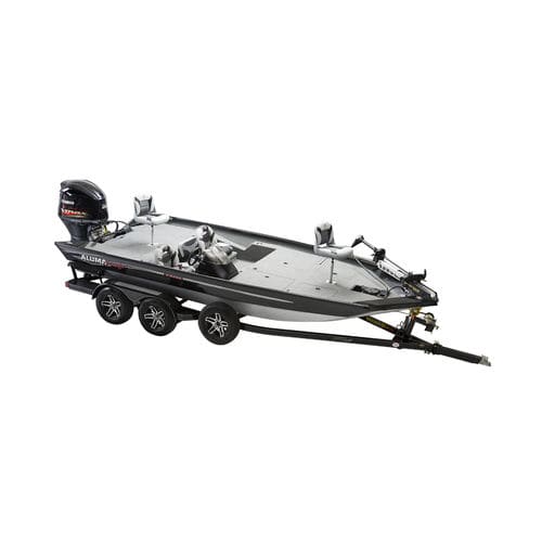 Bass boat fuoribordo - XB 200 - Alumacraft - con console laterale / da pesca sportiva / in alluminio