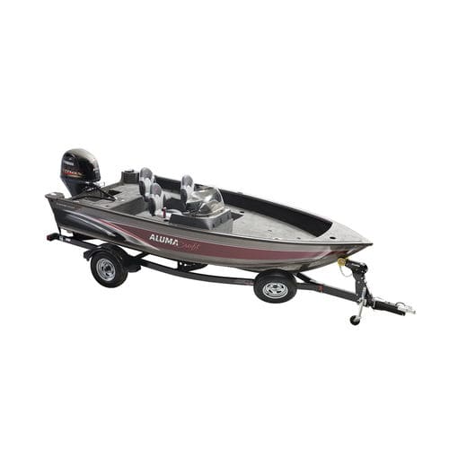 Bay boat fuoribordo - COMPETITOR 175 CS - Alumacraft - con console laterale / da pesca sportiva / in alluminio