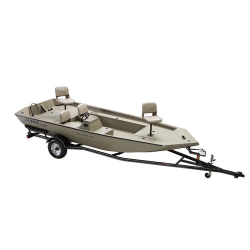 Jon boat fuoribordo - MV1756 AW SC - Alumacraft - con console laterale / da pesca sportiva / in alluminio