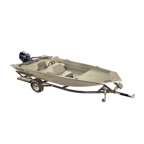 Jon boat fuoribordo - MV1650 AW SC - Alumacraft - con console laterale / da pesca sportiva / in alluminio