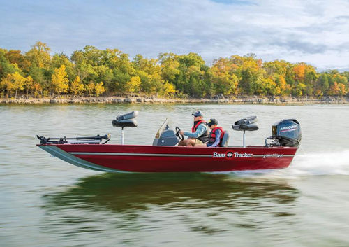 Bass boat fuoribordo - CLASSIC XL - Fisher - con console laterale / open / da pesca sportiva