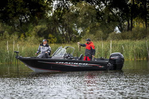 Bass boat fuoribordo - PRO GUIDE™ V-175 WT - Fisher - con dual console / open / da pesca sportiva