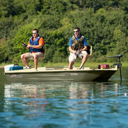 Lancia fuoribordo - PRO 120 - KL Outdoor - elettrica / da pesca sportiva / in alluminio