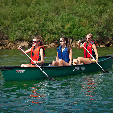 Canoa da turismo - SCOUT SS - KL Outdoor - 3 posti / in polietilene