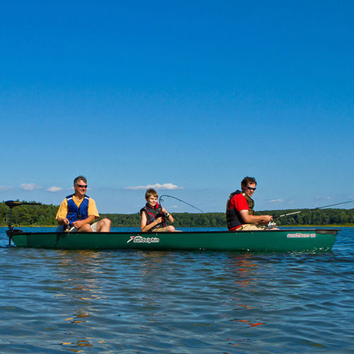 Canoa da turismo - MACKINAW SS - KL Outdoor - 3 posti / in polietilene
