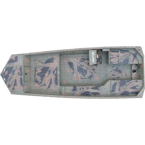 Jon boat fuoribordo - DXS 2072 SLD - SeaArk Boats - open / con console laterale / da caccia