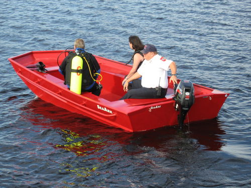 Barca professionale barca di salvataggio - 1660 MVT  - SeaArk Boats - fuoribordo / in alluminio / per soccorso medicalizzato