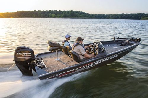 Bass boat fuoribordo - PRO TEAM™ 175 TF - Tracker - con console laterale / da pesca sportiva / in alluminio