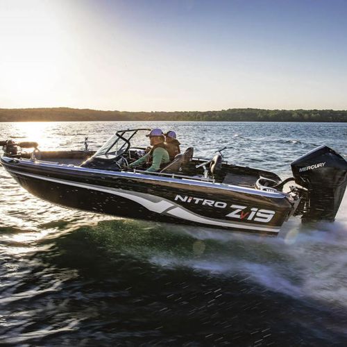 Bass boat fuoribordo - ZV19 - Nitro - con dual console / da pesca sportiva / max. 6 persone