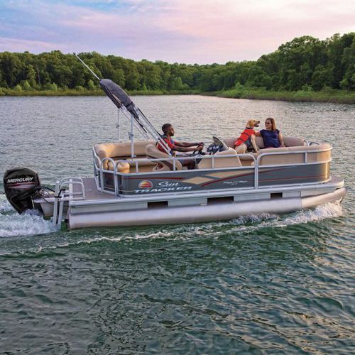 Pontoon boat fuoribordo - PARTY BARGE® 18 DLX - Sun Tracker - max. 9 persone