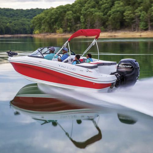 Runabout fuoribordo - 550 TF - Tahoe - con dual console / bow-rider / da sci nautico