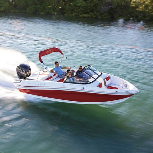 Runabout fuoribordo - 550 TS - Tahoe - con dual console / bow-rider / da sci nautico