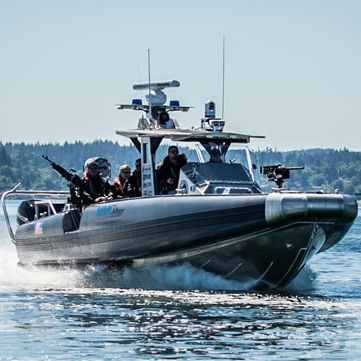 Barca professionale patrol boat - SAFE 35 - Safe Boats - fuoribordo / in alluminio / gommone semirigido