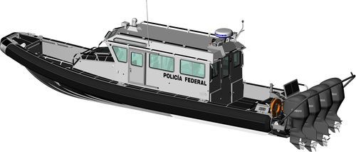 Barca professionale patrol boat - SAFE 38 - Safe Boats - fuoribordo / in alluminio