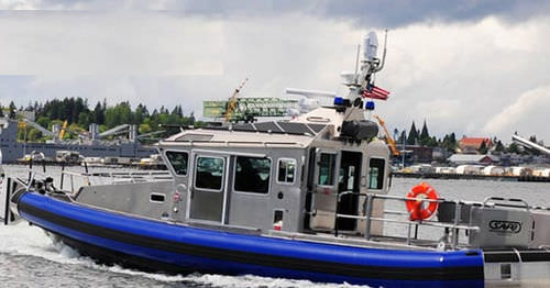 Barca professionale patrol boat - SAFE 44 - Safe Boats - entrobordo / in alluminio / gommone semirigido