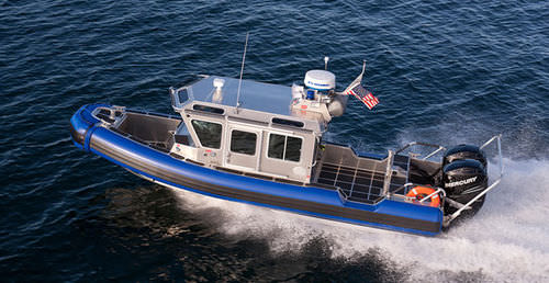 Barca professionale patrol boat - SAFE 25 - Safe Boats - fuoribordo / in alluminio / gommone semirigido