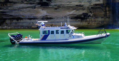 Barca professionale patrol boat - SAFE 38 - Safe Boats - fuoribordo / in alluminio / gommone semirigido