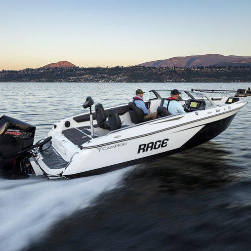 Runabout fuoribordo - RAGE R22 - Campion - con dual console / bow-rider / open