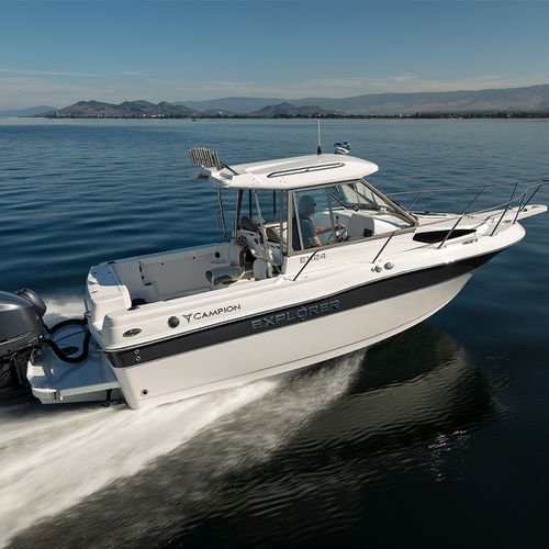 Runabout fuoribordo - EX22DC - Campion - con dual console / open / da sci nautico