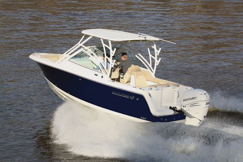 Barca open fuoribordo - 245 DC - Sailfish - con dual console / da pesca sportiva / max. 12 persone