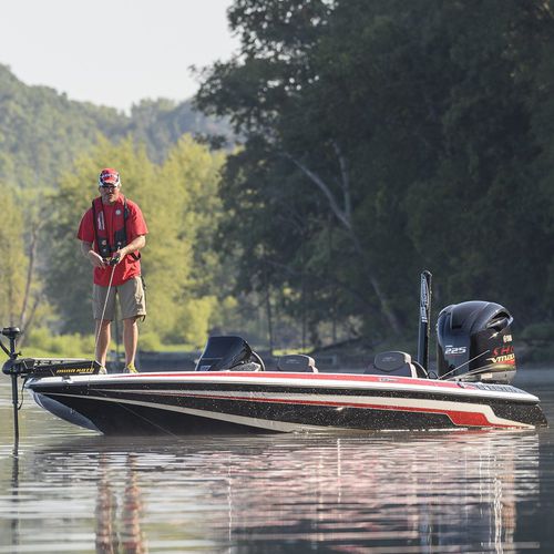 Bass boat fuoribordo - ZX225 - Skeeter - con dual console / da pesca sportiva