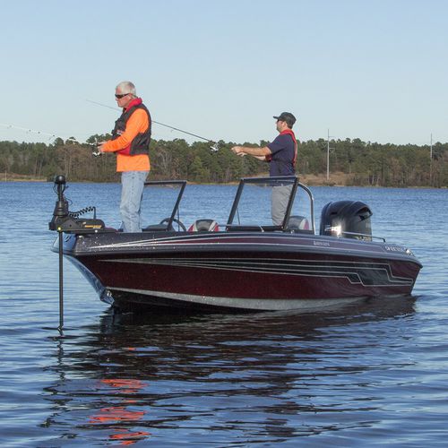 Bass boat fuoribordo - Skeeter - con console centrale / da pesca sportiva