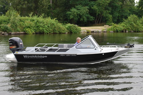 Bay boat fuoribordo - 20' SUPER SPORT DRIFTER - Wooldridge - open / con dual console / da pesca sportiva